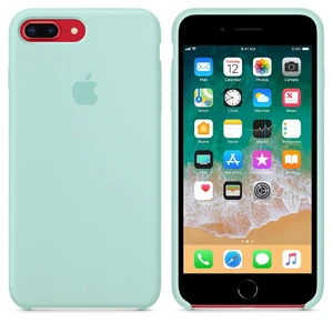 Силиконовый чехол Apple Silicone Case Marine Green (MRRA2) для iPhone 8 Plus | 7 Plus - Фото 5