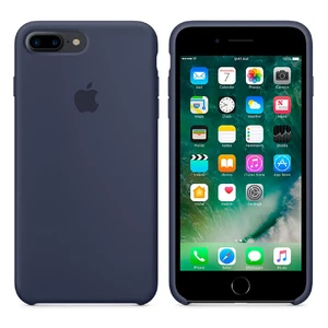 Силиконовый чехол Apple Silicone Case Midnight Blue (MMQU2) для iPhone 7 Plus | 8 Plus - Фото 2