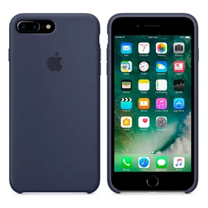 Силиконовый чехол Apple Silicone Case Midnight Blue (MMQU2) для iPhone 7 Plus | 8 Plus - Фото 4
