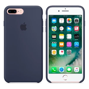Силиконовый чехол Apple Silicone Case Midnight Blue (MMQU2) для iPhone 7 Plus | 8 Plus - Фото 5