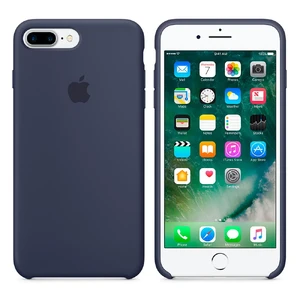 Силиконовый чехол Apple Silicone Case Midnight Blue (MMQU2) для iPhone 7 Plus | 8 Plus - Фото 6