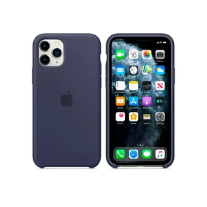 Силіконовий чохол Apple Silicone Case Midnight Blue (MWYJ2) для iPhone 11 Pro