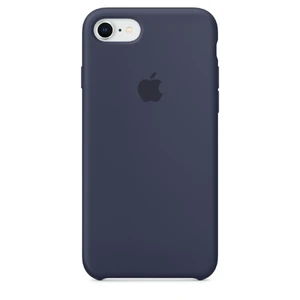 Силиконовый чехол Apple Silicone Case Midnight Blue (MQGM2) для iPhone SE 3 | SE 2 | 8 | 7 MQGM2 - Фото 1