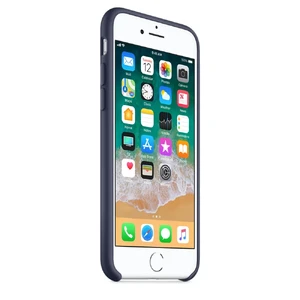 Силиконовый чехол Apple Silicone Case Midnight Blue (MQGM2) для iPhone SE 3 | SE 2 | 8 | 7 - Фото 5