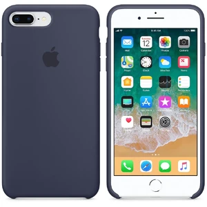 Силіконовий чохол Apple Silicone Case Midnight Blue (MQGY2) для iPhone 8 Plus | 7 Plus - Фото 3