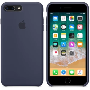 Силіконовий чохол Apple Silicone Case Midnight Blue (MQGY2) для iPhone 8 Plus | 7 Plus - Фото 4