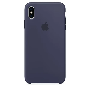 Силіконовий чохол Apple Silicone Case Midnight Blue (MRWG2) для iPhone XS Max MRWG2 - Фото 1