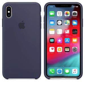 Силіконовий чохол Apple Silicone Case Midnight Blue (MRW92) для iPhone XS | X - Фото 3