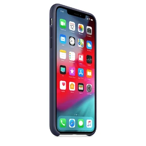Силіконовий чохол Apple Silicone Case Midnight Blue (MRW92) для iPhone XS | X - Фото 5