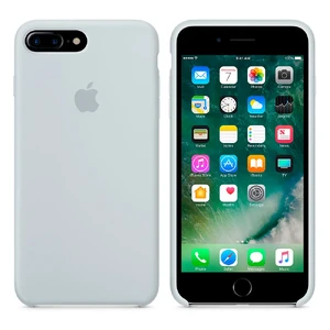 Силіконовий чохол Apple Silicone Case Mist Blue (MQ5C2) для iPhone 7 Plus | 8 Plus - Фото 2