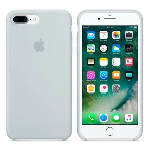 Силіконовий чохол Apple Silicone Case Mist Blue (MQ5C2) для iPhone 7 Plus | 8 Plus - Фото 4