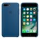 Силиконовый чехол Apple Silicone Case Ocean Blue (MMQX2) для iPhone 7 Plus | 8 Plus - Фото 2