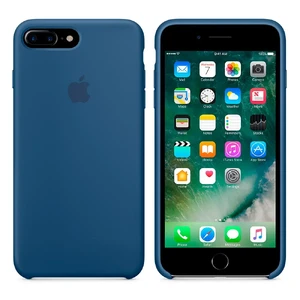 Силіконовий чохол Apple Silicone Case Ocean Blue (MMQX2) для iPhone 7 Plus | 8 Plus - Фото 4