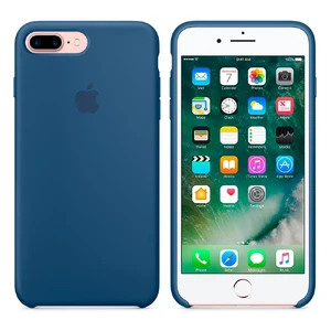 Силіконовий чохол Apple Silicone Case Ocean Blue (MMQX2) для iPhone 7 Plus | 8 Plus - Фото 5