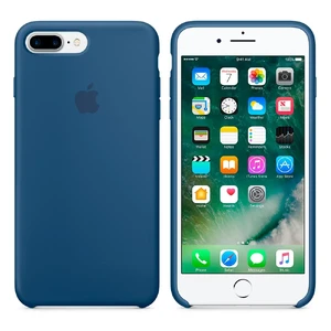Силіконовий чохол Apple Silicone Case Ocean Blue (MMQX2) для iPhone 7 Plus | 8 Plus - Фото 6