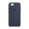 Силиконовый чехол iLoungeMax Silicone Case Midnight Blue для iPhone SE 3 | SE 2 | 8 | 7 OEM (MQGM2)  - Фото 1