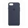 Силиконовый чехол iLoungeMax Silicone Case Midnight Blue для iPhone SE 3 | SE 2 | 8 | 7 OEM (MQGM2) - Фото 2