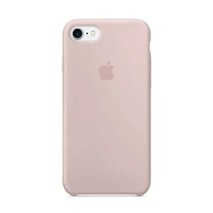 Силіконовий чохол iLoungeMax Silicone Case OEM Pink Sand для iPhone SE 3 | SE 2 | 8 | 7  - Фото 1