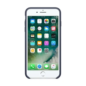 Силиконовый чехол iLoungeMax Silicone Case Midnight Blue для iPhone 7 Plus | 8 Plus OEM (MMQU2) - Фото 3