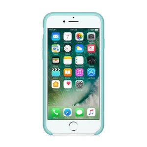 Силіконовий чохол iLoungeMax Silicone Case Sea Blue для iPhone SE 3 | SE 2 | 8 | 7 OEM - Фото 3