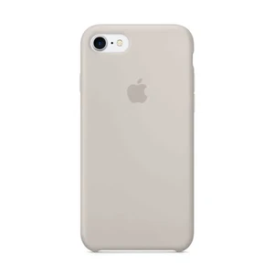 Силіконовий чохол iLoungeMax Silicone Case OEM Stone для iPhone SE 3 | SE 2 | 8 | 7  - Фото 1