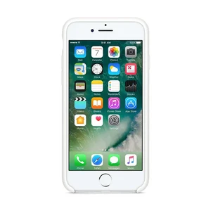 Силіконовий чохол iLoungeMax Silicone Case White для iPhone SE 3 | SE 2 | 8 | 7 OEM - Фото 3