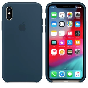 Силиконовый чехол Apple Silicone Case Pacific Green (MUJU2) для iPhone XS | X - Фото 2