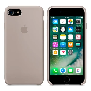 Силиконовый чехол Apple Silicone Case Pebble (MQ0L2) для iPhone SE 3 | SE 2 | 8 | 7 - Фото 2