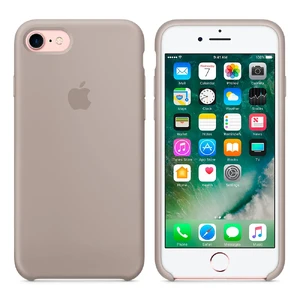 Силиконовый чехол Apple Silicone Case Pebble (MQ0L2) для iPhone SE 3 | SE 2 | 8 | 7 - Фото 6