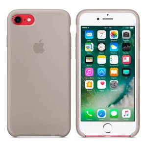 Силиконовый чехол Apple Silicone Case Pebble (MQ0L2) для iPhone SE 3 | SE 2 | 8 | 7 - Фото 7