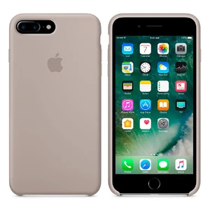 Силиконовый чехол Apple Silicone Case Pebble (MQ0P2) для iPhone 7 Plus | 8 Plus - Фото 2