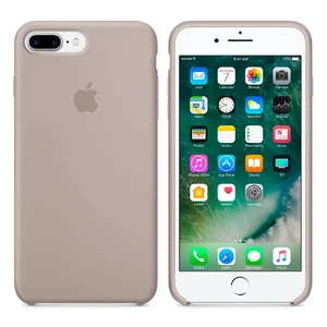 Силиконовый чехол Apple Silicone Case Pebble (MQ0P2) для iPhone 7 Plus | 8 Plus - Фото 4