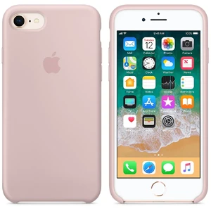 Силіконовий чохол Apple Silicone Case Pink Sand (MQGQ2) для iPhone SE 3 | SE 2 | 8 | 7 - Фото 2