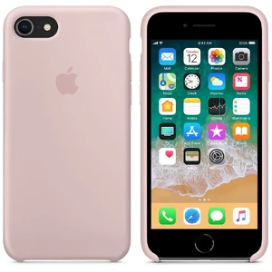 Силіконовий чохол Apple Silicone Case Pink Sand (MQGQ2) для iPhone SE 3 | SE 2 | 8 | 7 - Фото 4