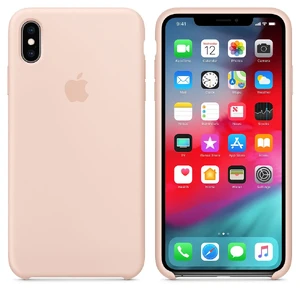 Силіконовий чохол Apple Silicone Case Pink Sand (MTFD2) для iPhone XS Max - Фото 4