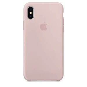 Силиконовый чехол Apple Silicone Case Pink Sand (MQT62) для iPhone X MQT62/MTF82 - Фото 1
