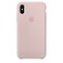 Силиконовый чехол Apple Silicone Case Pink Sand (MQT62) для iPhone X MQT62/MTF82 - Фото 1