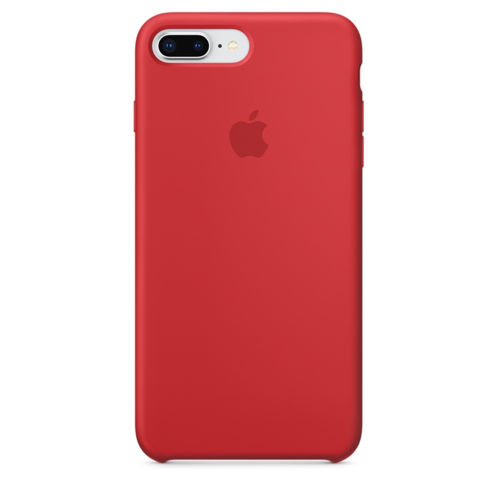 Силиконовый чехол Apple Silicone Case (PRODUCT) RED (MQH12) для iPhone 8 Plus | 7 Plus