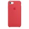 Силиконовый чехол Apple Silicone Case Red Raspberry (MRFQ2) для iPhone SE 3 | SE 2 | 8 | 7 MRFQ2 - Фото 1