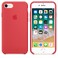 Силиконовый чехол Apple Silicone Case Red Raspberry (MRFQ2) для iPhone SE 3 | SE 2 | 8 | 7 - Фото 2
