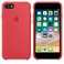 Силиконовый чехол Apple Silicone Case Red Raspberry (MRFQ2) для iPhone SE 3 | SE 2 | 8 | 7 - Фото 3