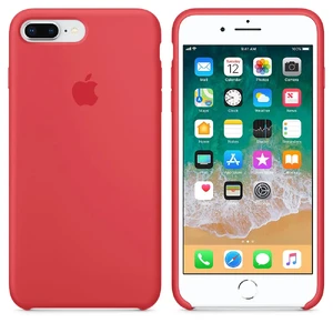 Силіконовий чохол Apple Silicone Case Red Raspberry (MRFW2) для iPhone 8 Plus | 7 Plus - Фото 3