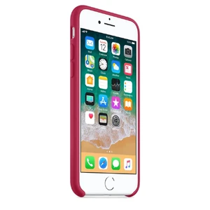 Силіконовий чохол Apple Silicone Case Rose Red (MQGT2) для iPhone SE 3 | SE 2 | 8 | 7 - Фото 5