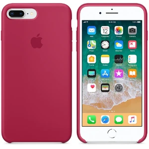 Силиконовый чехол Apple Silicone Case Rose Red (MQH52) для 8 Plus | 7 Plus - Фото 3