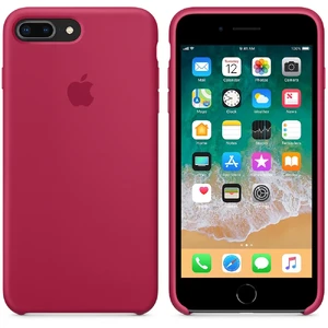 Силиконовый чехол Apple Silicone Case Rose Red (MQH52) для 8 Plus | 7 Plus - Фото 4