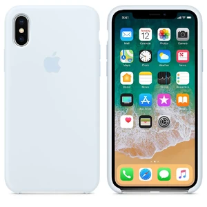 Силіконовий чохол Apple Silicone Case Sky Blue (MRRD2) для iPhone X - Фото 2