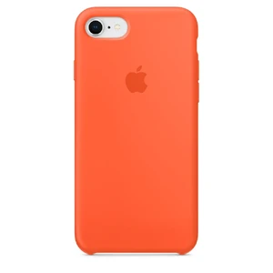 Силиконовый чехол Apple Silicone Case Spicy Orange (MR682) для iPhone SE 3 | SE 2 | 8 | 7 MR682 - Фото 1