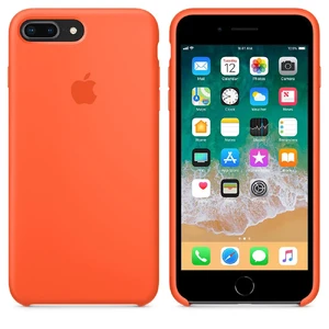 Силіконовий чохол Apple Silicone Case Spicy Orange (MR6C2) для iPhone 8 Plus | 7 Plus - Фото 4