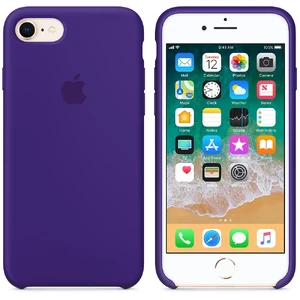 Силіконовий чохол Apple Silicone Case Ultra Violet (MQGR2) для iPhone SE 3 | SE 2 | 8 | 7 - Фото 2