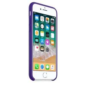 Силіконовий чохол Apple Silicone Case Ultra Violet (MQGR2) для iPhone SE 3 | SE 2 | 8 | 7 - Фото 5